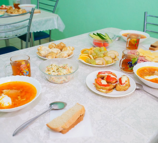 Шестиразовое питание